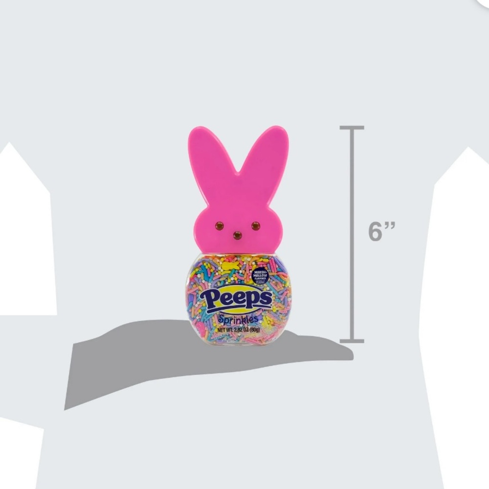 PEEPS Easter Marshmallow Flavored Multicolor
Sprinkles, 2.82oz • gluten free • - Picture 4 of 8